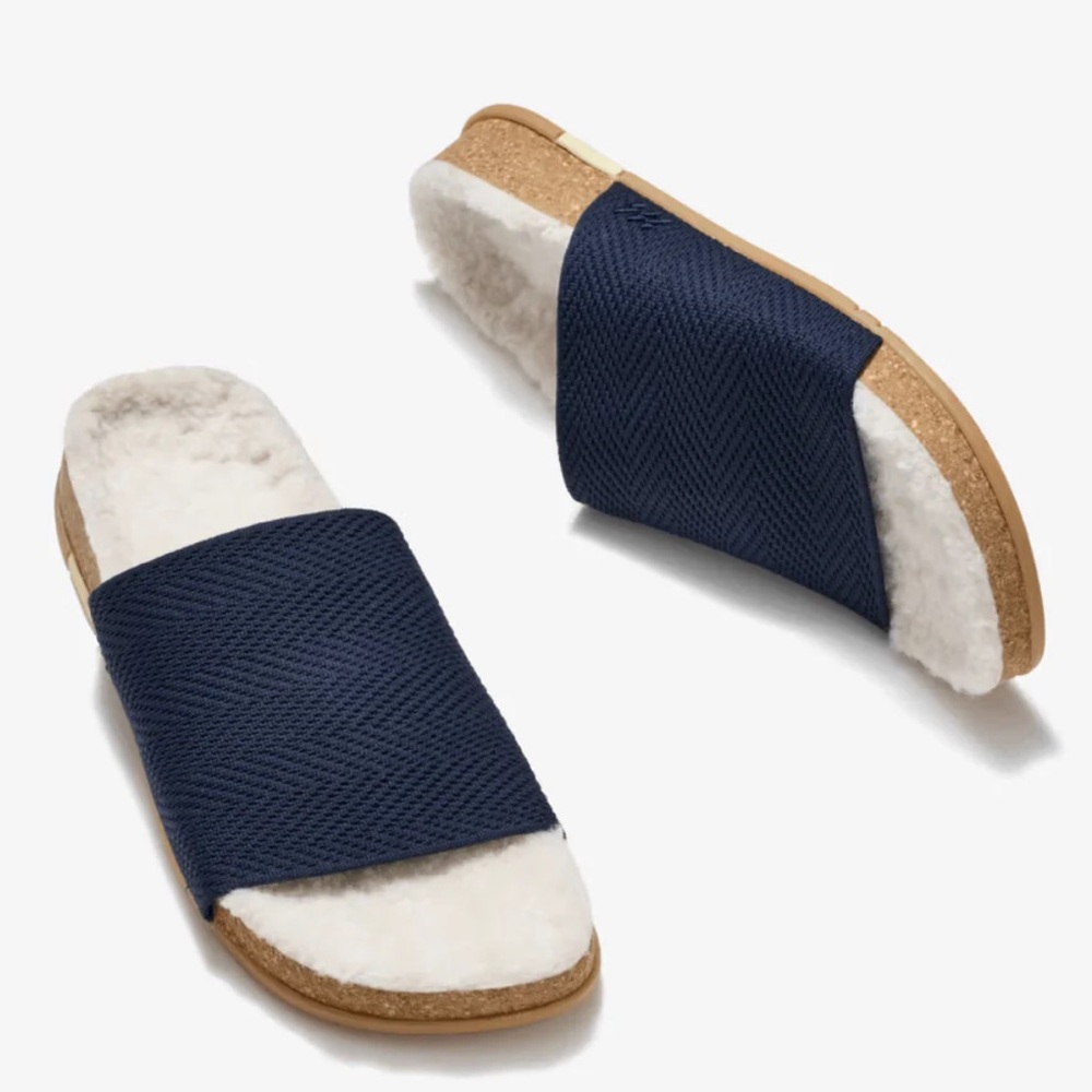 Message Shaw Cozy Slide - Midnight‎ Size 9.5 Mens New Without Tags